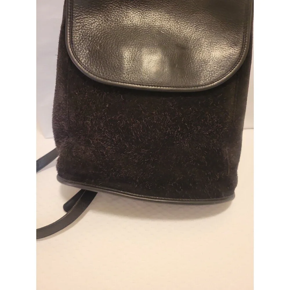 COACH The Berkeley Series Vintage Black Pebble Leather Backpack Authentic Rare
